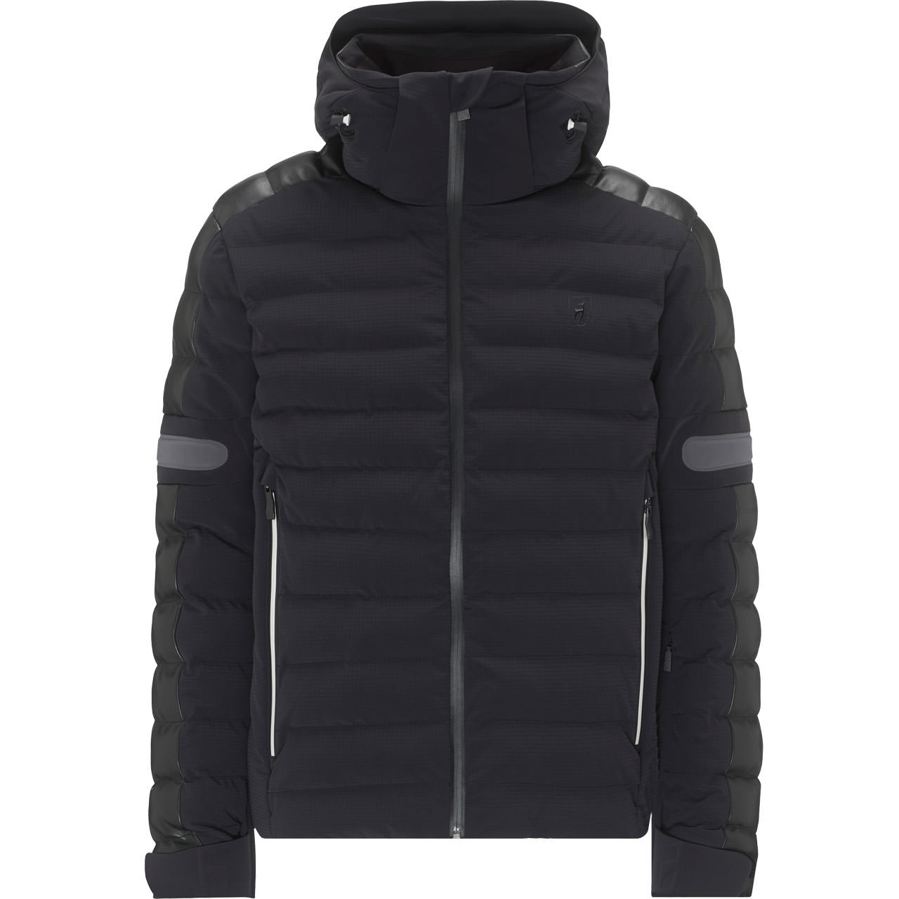 Toni Sailer Herren Kunstleder Skijacke GIDEON black - 52