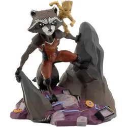 Bullyland 11278 Rocket aus MARVEL Guardians of the Galaxy detailgetreue 7,5 cm Sammelfigur für Kidults