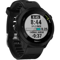 Forerunner 55, Smartwatch schwarz, 42 mm, Silikon-Armband