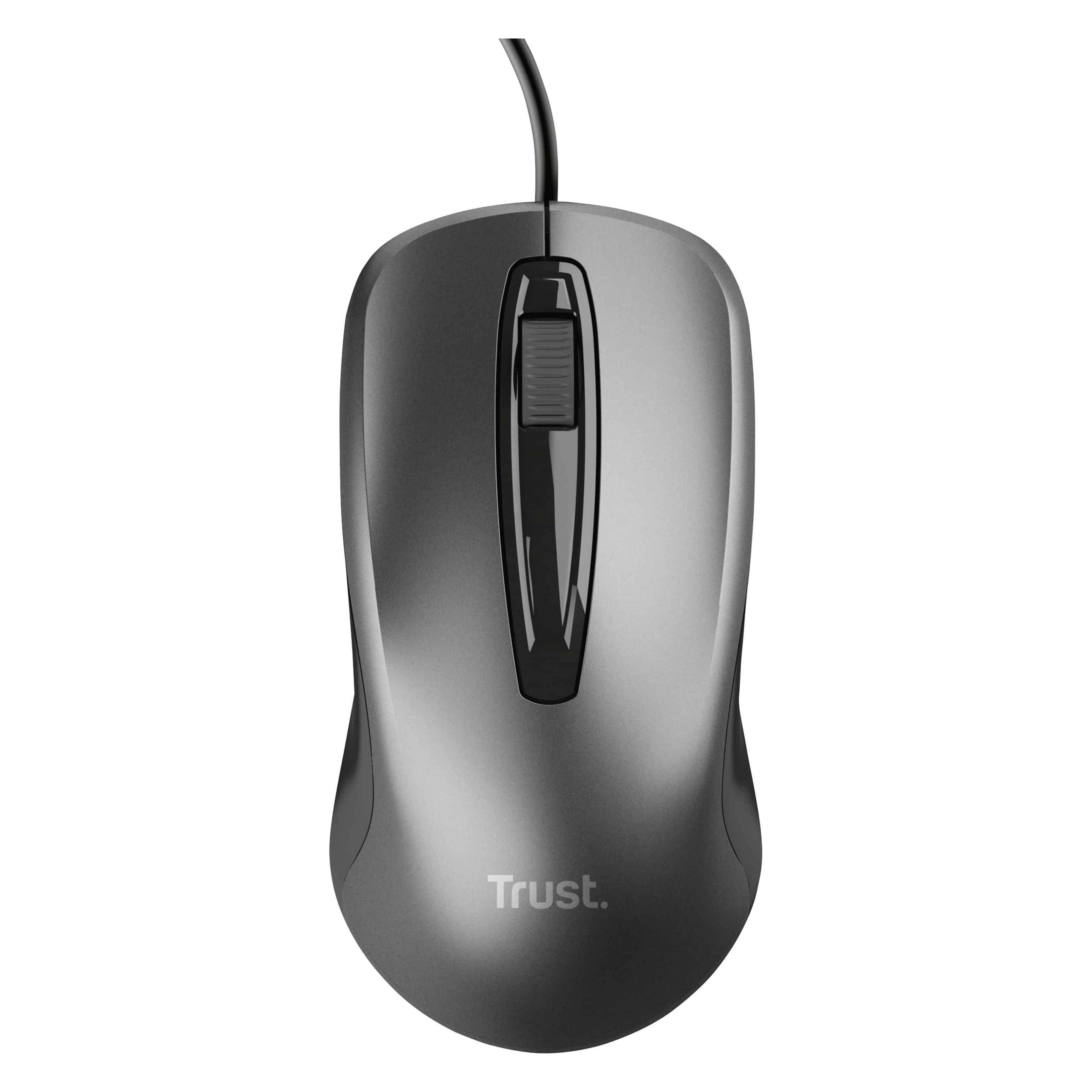 Trust 24657 mouse Ambidextrous USB Type-A Optical 1200 DPI (Kabelgebunden) (24657)