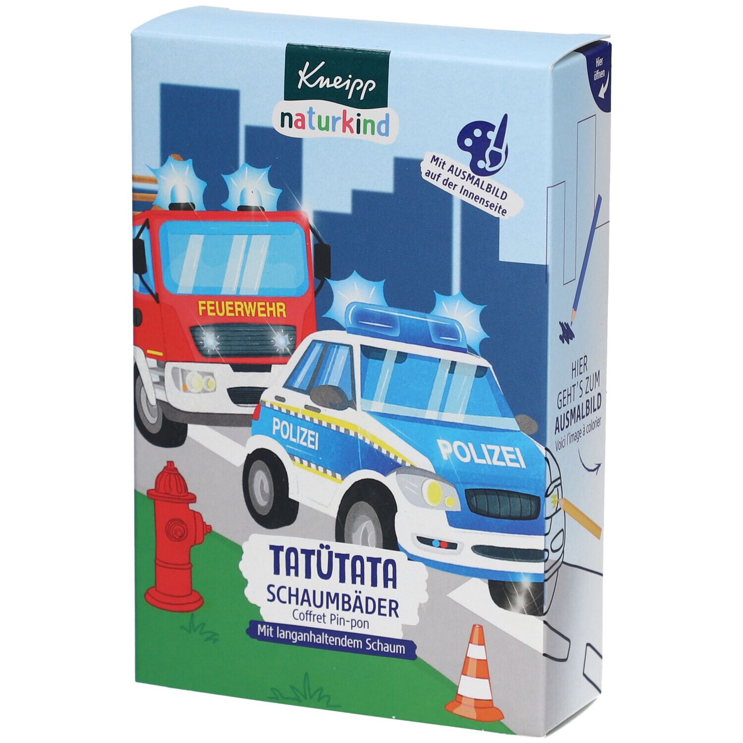 Kneipp naturkind Tatütata Geschenkset 3x40 ml Bad