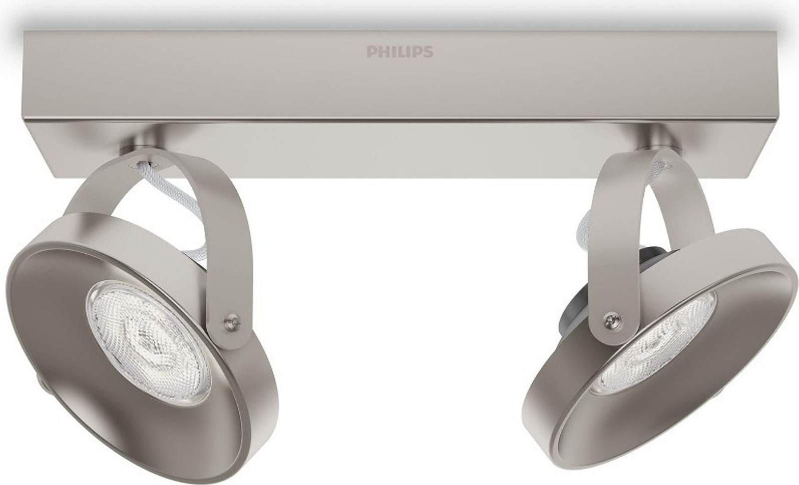 Philips Spur Dimbare LED Spotverlichting, 2 stuks, 9W, 2700K