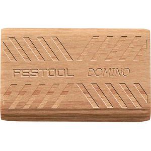 Festool Domino-Dübel 498218, lose, 80 Stück, 14 x 100mm, aus Buchenholz