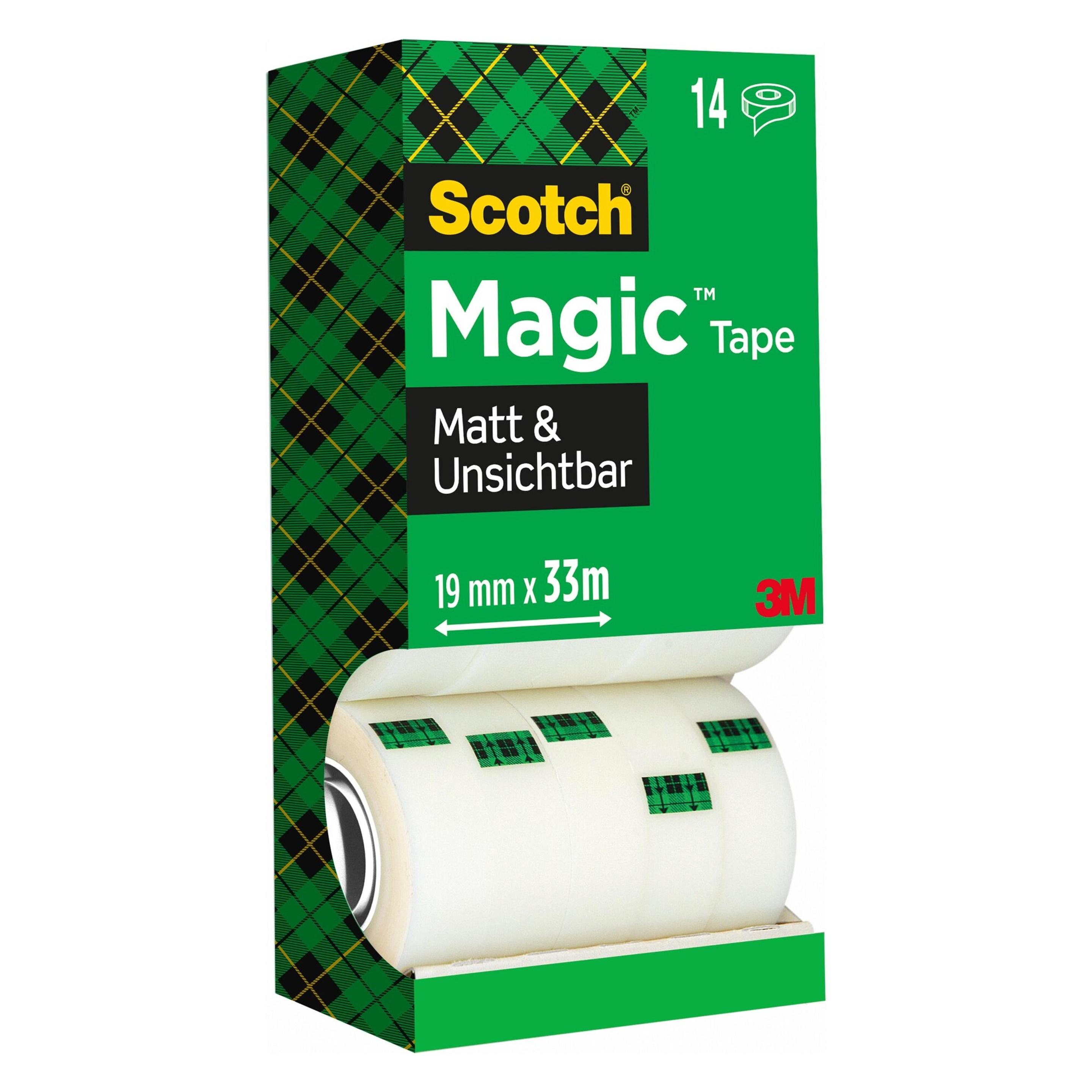 Scotch Magic Klebeband Vorteilspack (19 mm) (81933R14RTR)