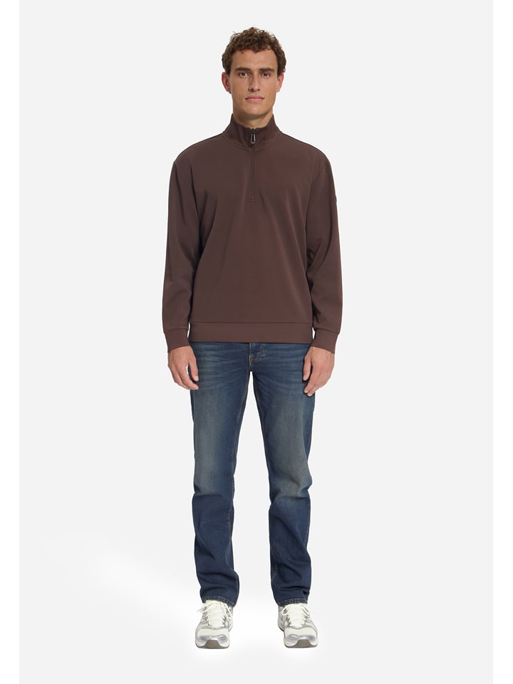 No Excess Sweatshirt in Dunkelbraun - 3XL