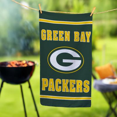 Evergreen "Green Bay Packers Quick Dry Kitchen Towel - 18"" x 30"""