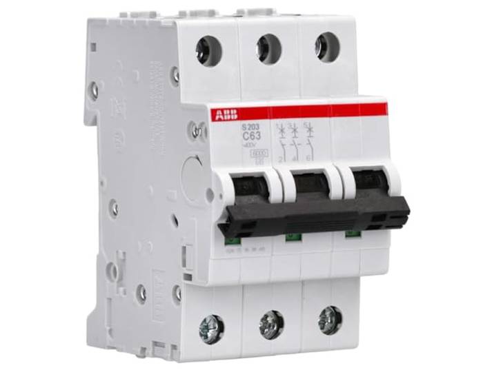 ABB 2CDS253001R0634 ABB MAGNETO 3P 63A CURVA C 6/10KA S203-C63