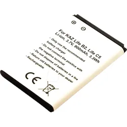 AKKU 10330 - Smartphone-Akku für Kazam-Geräte, Li-Ion, 900 mAh