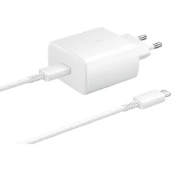 Samsung EP-TA845 USB-C (45 W, 1 Port), USB Ladegerät, Weiss