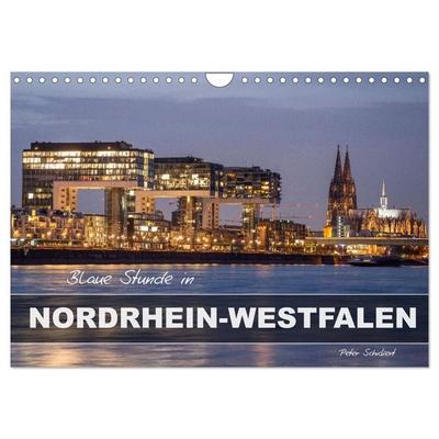 Blaue Stunde in Nordrhein-Westfalen (Wandkalender 2027 DIN A4 quer), CALVENDO Monatskalender