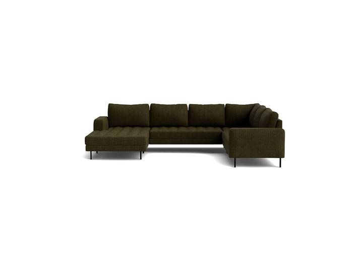 Rouge U-Form Sofa, links