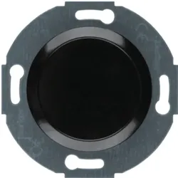 Hager Blindverschluss, Serie 1930 / Glas, IP20, schwarz glänzend