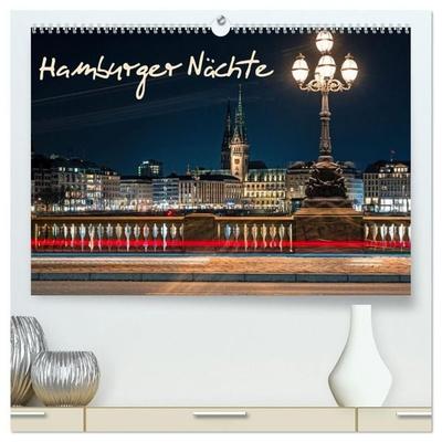 Hamburger Nächte (hochwertiger Premium Wandkalender 2027 DIN A2 quer), Kunstdruck in Hochglanz