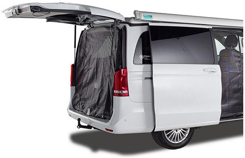 Moskitonetz "Van Quito Heck Mercedes Viano/Vito/Marco Polo", schwarz, Schädlingsschutznetze, Moskitonetz schwarz Einheitsgröße