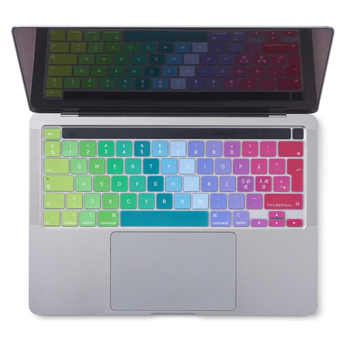 Philbert Design Philbert - Keyboard cover - Scandinavian letters - MacBook Pro 13" M1-M2 2020/2022 and 16 2019 - Rai (PHB60012)