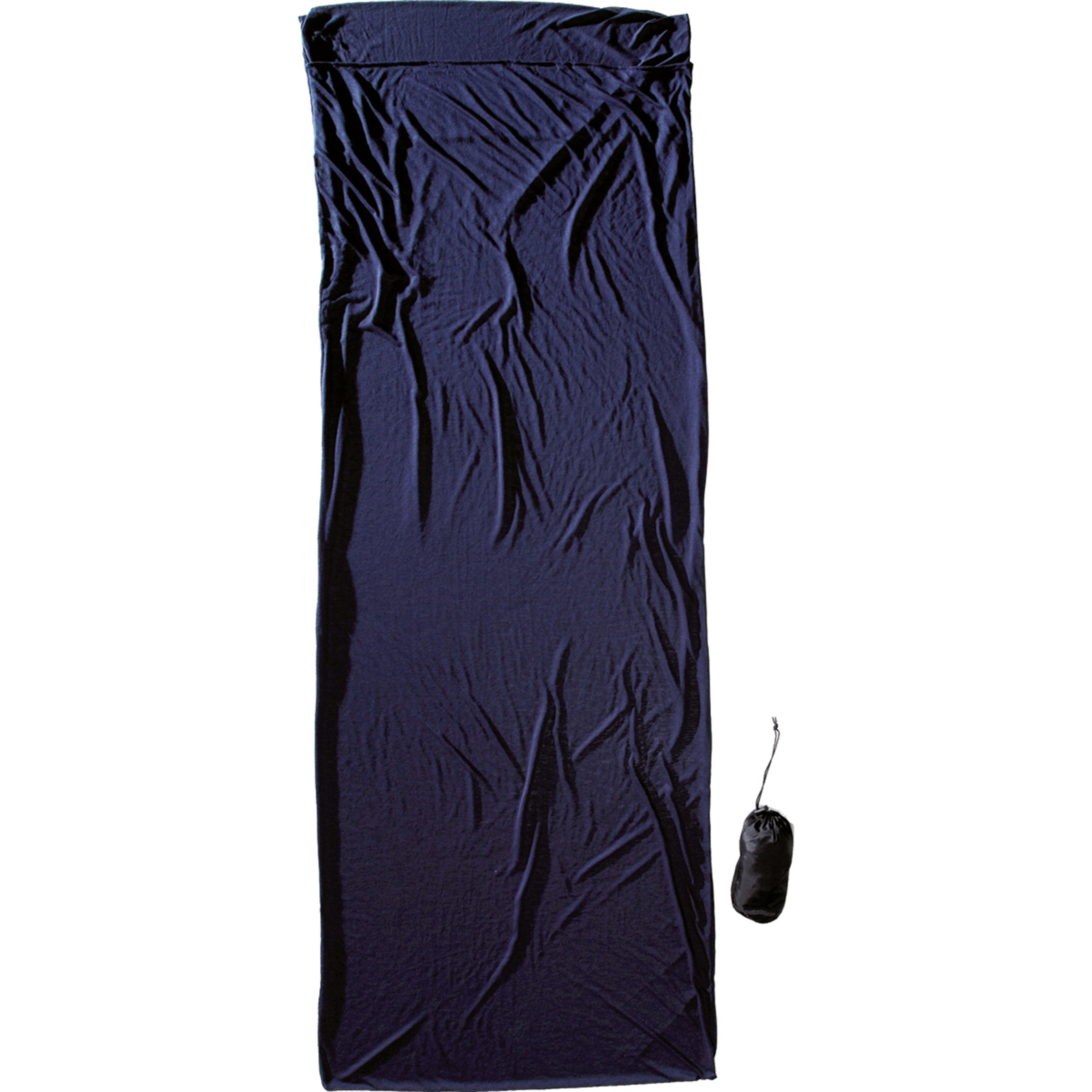 Cocoon Travelsheet CoolMax Hüttenschlafsäcke & Inlets blau Größe max. 210cm Trekking Schnell trocknend