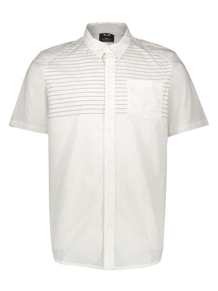 Oakley Hemd "Woven" in Weiß - M