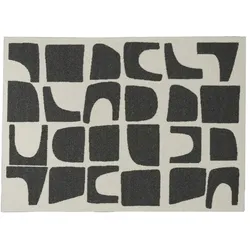 como Webteppich  Mellow , grau , Synthetische Fasern , Maße (cm): B: 80