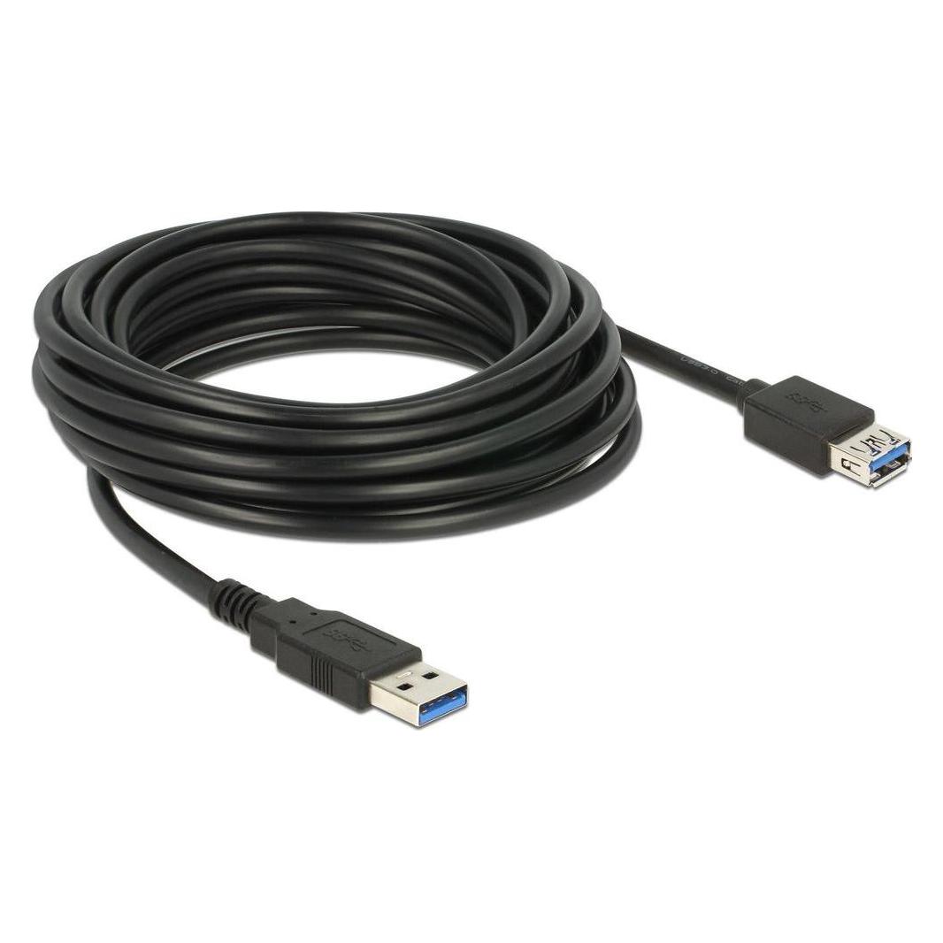 Delock USB 3.0 Verlängerungskabel (5 m, USB 3.2 Gen 1, 4.50 W) (85058)