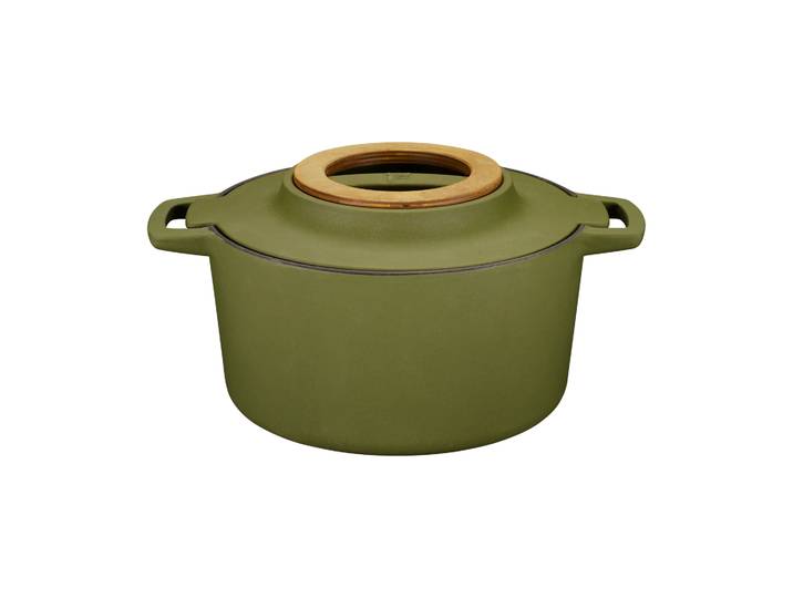 Fiskars Cocotte en fonte Norden, ortie 4 L
