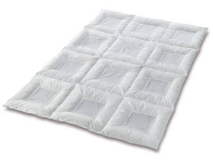 CLIMABALANCE 60686 Zudecke Premium Light, 155 x 200 cm, 170 g, weiß