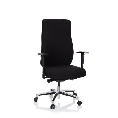 Bürostuhl / Chefsessel FORCOM Stoff schwarz hjh OFFICE