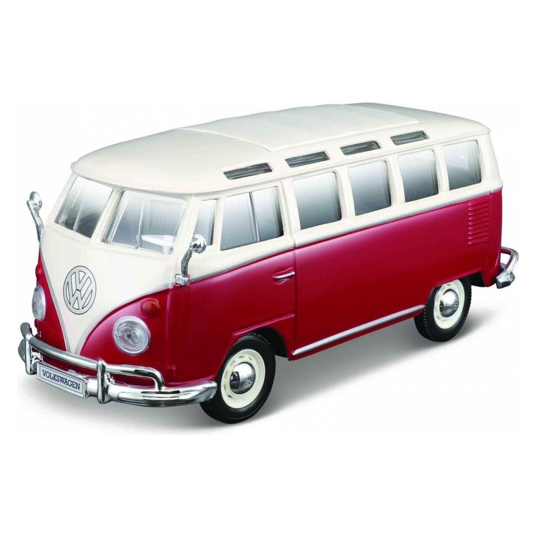 Maisto Volkswagen Van Samba 1/24 Modell zum Zusammenbauen (101239900-39956R)