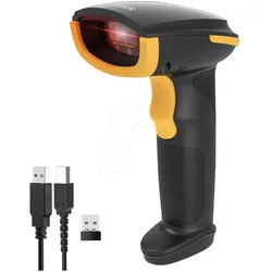 Inateck N6043 (1D-Barcodes), Barcode Scanner, Schwarz