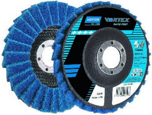 Norton Vlies-Fächerscheibe VTX Rapid Prep Low Flex-125 Grob ; Saint-Gobain (66261130779)