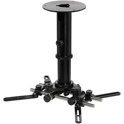 Celexon Beamer-Deckenhalterung MultiCel LuxusLine OMG-1000 B (Decke), Beamer Halterung, Schwarz