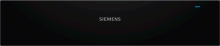 Siemens BI510CNR0 Wärmeschublade Edelstahl, schwarz