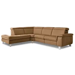 Polsteria Ecksofa Lava Leder Hazel