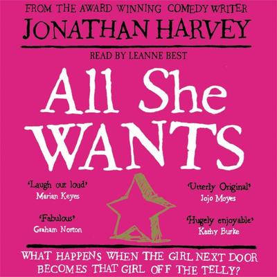 All She Wants - Jonathan Harvey, Audio, 9780230763319