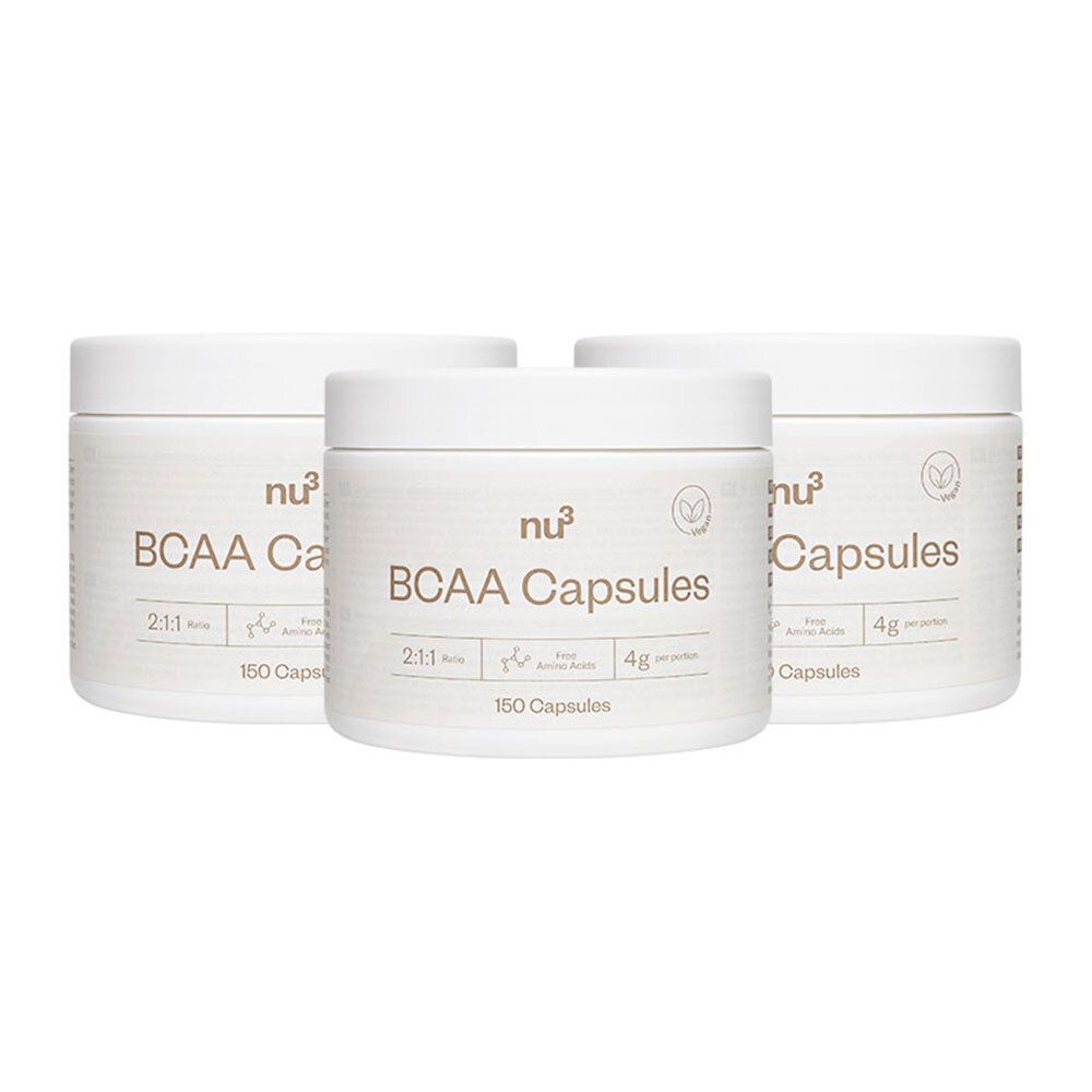 nu3 Power Bcaa 3x150 St Kapseln