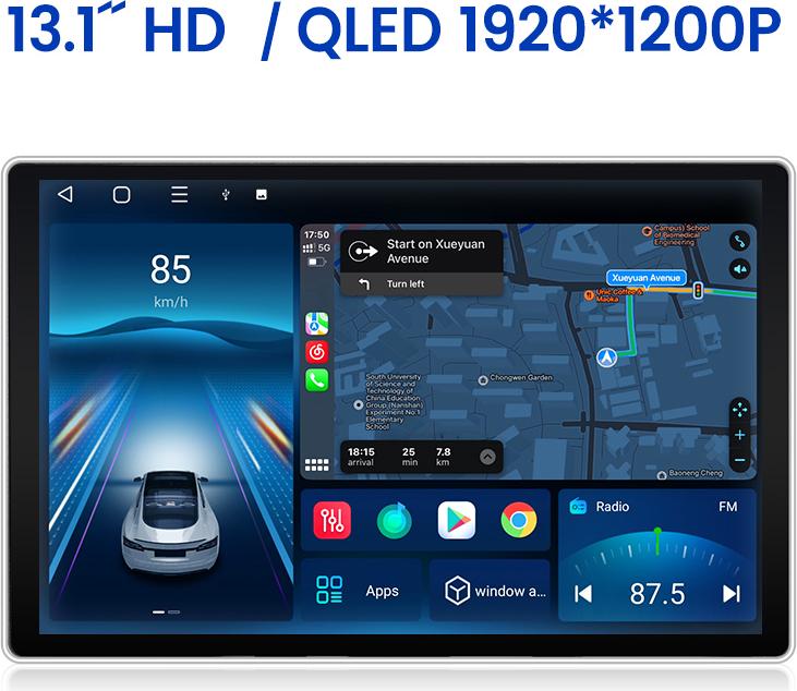 13.1 Zoll 4+64GB Autoradio Für Skoda Fabia 2008-2013 CarPlay Android Auto 8Kern 4G WIFI GPS Navigation Radio DSP Plug and Play SWC Bluetooth RDS