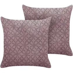 DEKOKISSEN 2er-Set Rosa 45/45 cm Larkspur