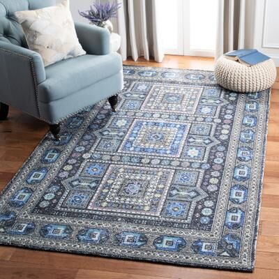 SAFAVIEH Handmade Classic Vintage Audrey Transitional Polyester Rug