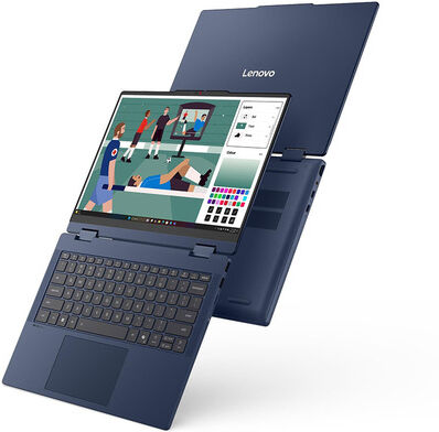 Lenovo IdeaPad   Notebook 5 2-in-1   Display 14.0'' WUXGA (1920x1200) Touch   Processore INTEL CORE U5 322   Memoria RAM 16GB   Memoria SSD 512GB   Sched