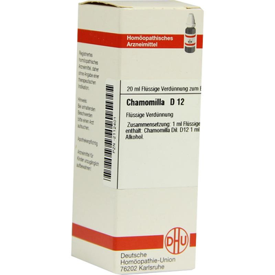 DHU-Arzneimittel GmbH & Co. KG CHAMOMILLA D 12 Dilution 20 ml 02112401