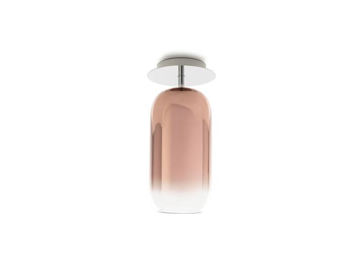 Gople Mini Plafonnier Copper - Artemide - Salon / séjour - Design - Verre - Semi-encastré