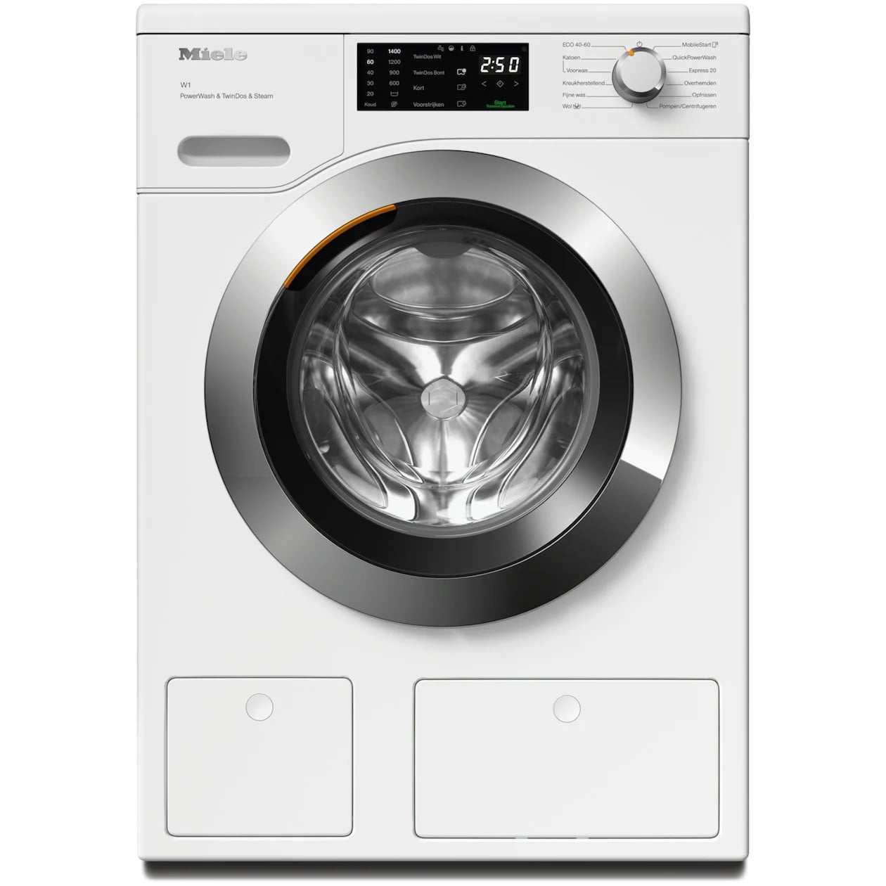 Miele WEG 888 WCS PWash &TDos &Steam Wasmachine Wit