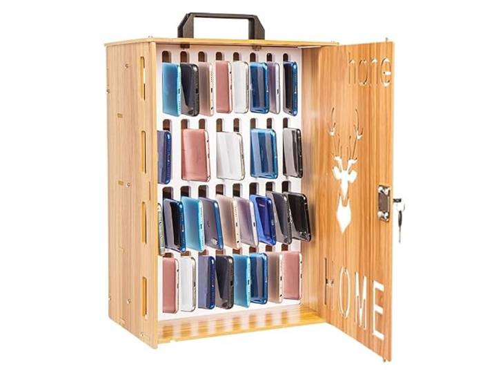CHDdfhRH Handy-Aufbewahrungsschrank mit 16/36 Fächern(36-bit)