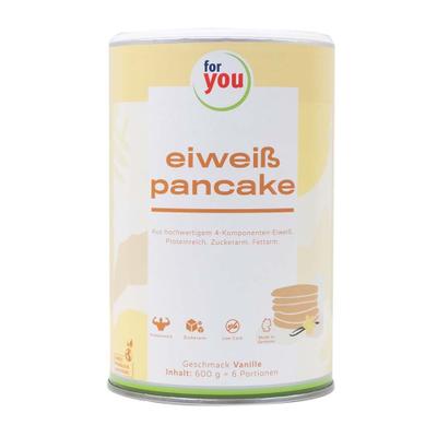 FOR YOU eiweiß pancakes Vanille Pulver 600 g