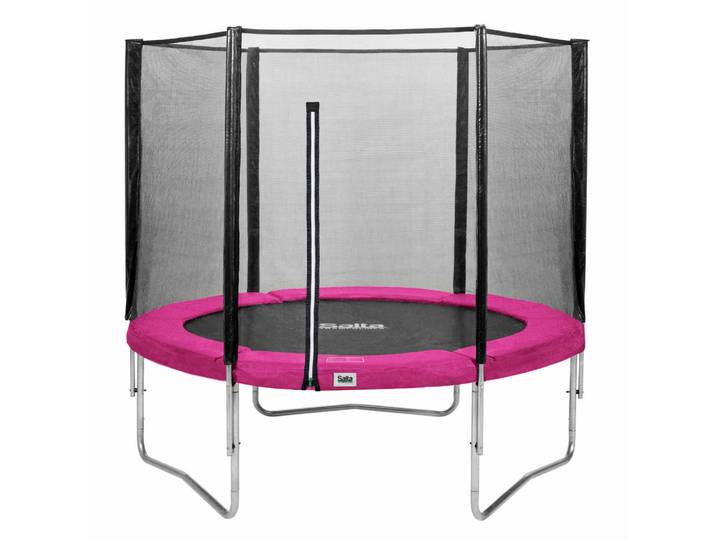 Trampolin Salta Combo 587P Salta Combo, Schwarz, Pink, Metall, Kunststoff, rund, Freizeit & Co, Gartenspielzeug, Hüpfburgen & Trampoline