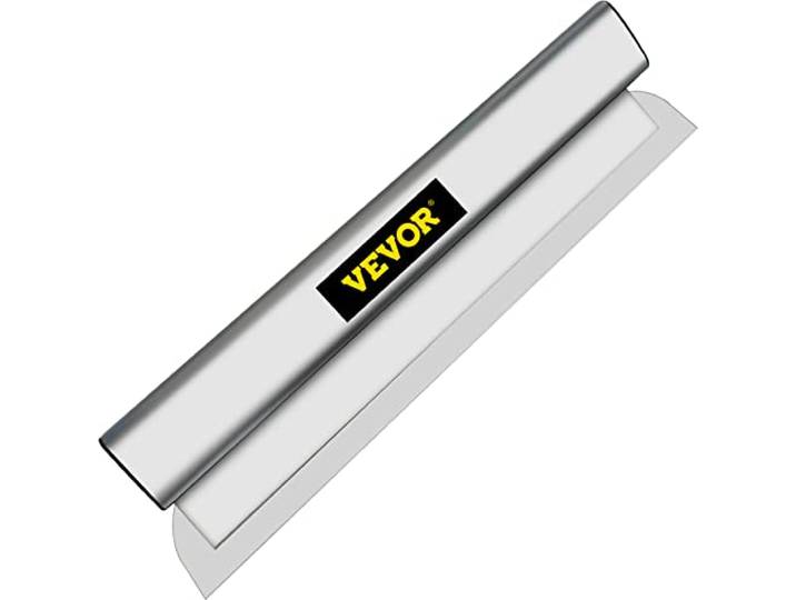 VEVOR Lame d'Écumage Lame à Lisser 80 cm Lame de Spatule pour Cloisons Sèches\, Spatule de Lissage Peinture Finition Plâtrage Couteau à Mastic Outil de Plâtrage Mur pour Enduire Lisser Plâtre de Gypse