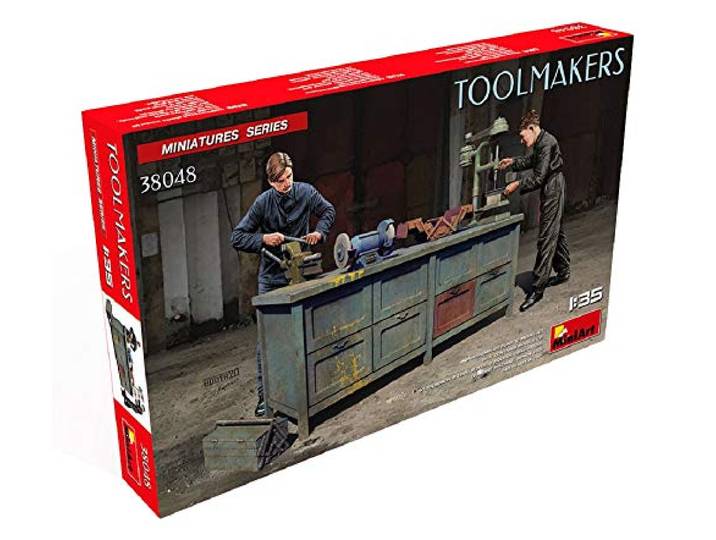 Miniart MIN38048 Kunststof Model kit, Grijs, 1:35