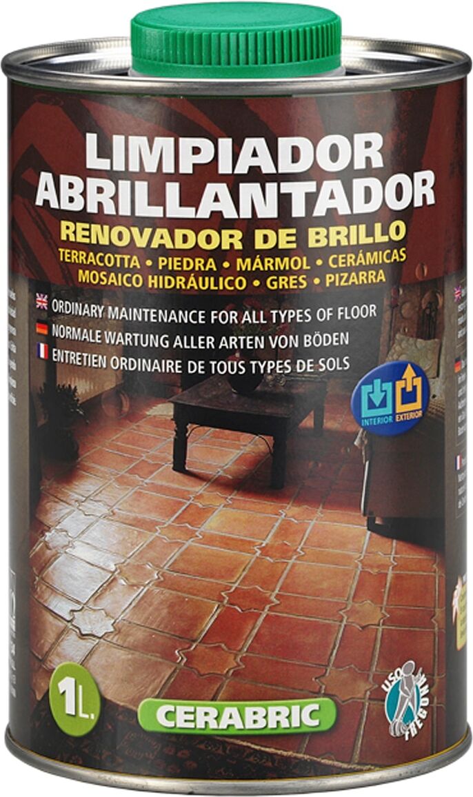 Monestir Renovador Brillo Suelos Cerabric.  (1 Litro) Incoloro