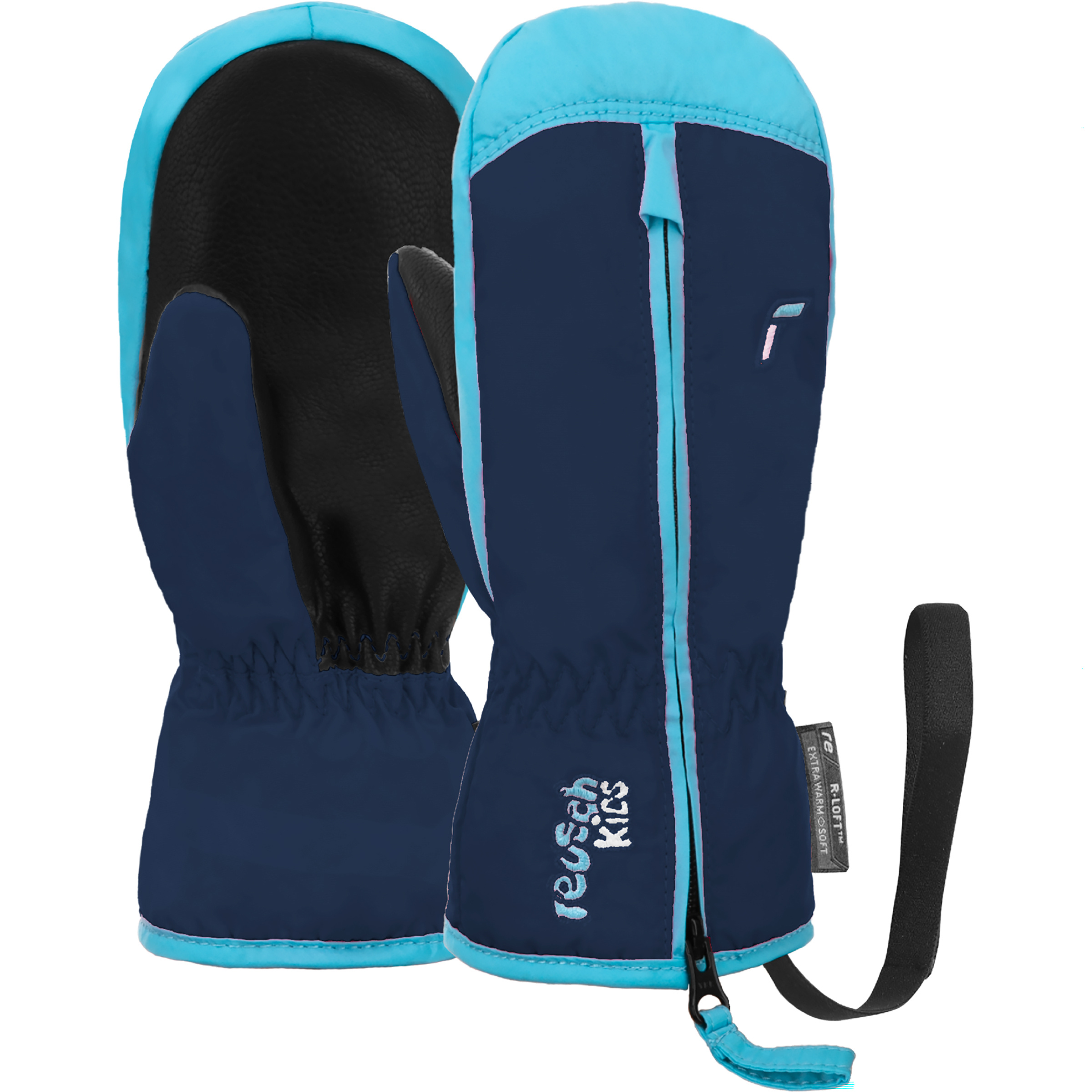 Reusch Ben Kinder Skihandschuhe blau Größe S Skifahren Widerstandsfähig Wasserabweisend