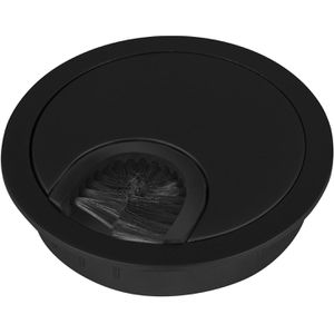 SO-TECH Kabeldurchlass Ø 60 mm, Ausführung Metall, schwarz