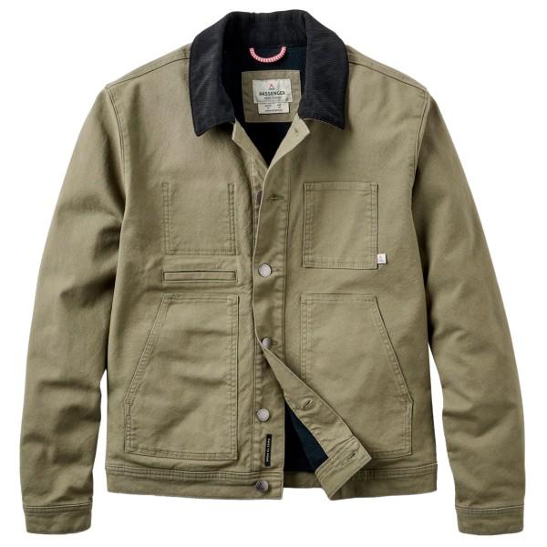 Passenger - Vantage Lined Organic Cotton Canvas Jacket - Freizeitjacke Gr M oliv
